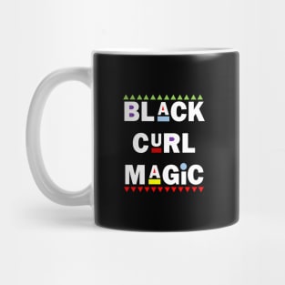 Black Curl Magic Mug